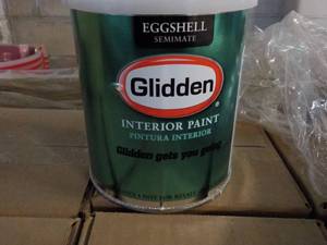 10 quarts Glidden Paint- variety of...