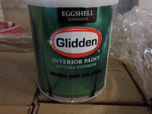 10 quarts Glidden Paint- variety of...