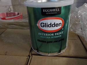 10 quarts Glidden Paint- variety of...