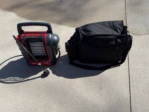Mr. Heater Portable Buddy Propane Heater With Carry Bag and 1-Lb Cylinder