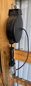 Industrial Hanging Work Light with Cage Guard