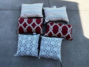 Hampton Bay & Kindred Outdoor Throw Pillows