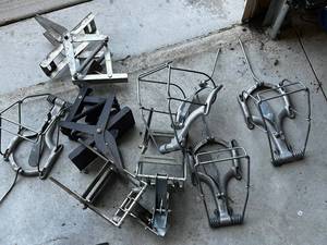 Assorted Animal Traps in Tote