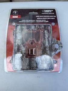 Bushnell Trophy Cam HD Aggressor Security Box - 14 Gauge Steel Construction - Fits 119773-119777