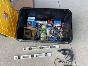 Bosch, Stanley & Black & Decker Mixed Hardware & Tools Assorted