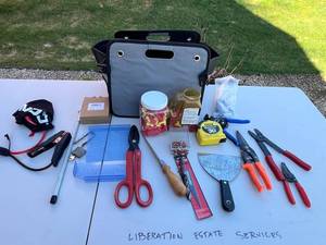 Craftsman, Wiss & Stanley Mixed Hand Tools - Tape Measure, Tin Snips & Pliers