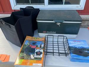 Coleman Steel-Belted Cooler & Shappell Travel Cover - Assorted Outdoor Gear