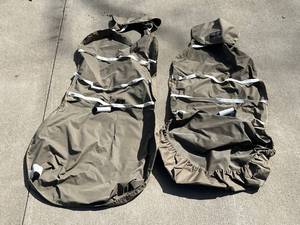 Solvit Cargo Bags Khaki Nylon with Straps (Lot of 2)
