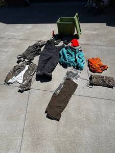 Field & Stream RealTree Polaris Camouflage Outdoor Gear - Assorted Jackets & Pants - content quantities unverified