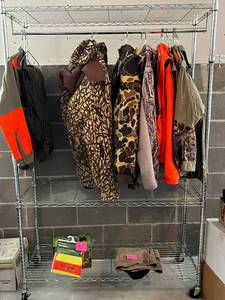 Metal Storage Rack - ClothesItems Not Included