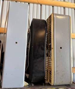 Assorted Vintage Industrial Heaters and Fans (Lot of 3)