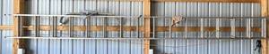 Keller Extension Ladder with Attachment - Height Unknown, Used Good Condition