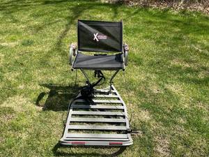 X-Stand Treestands Folding Tree Stand with Mesh Seat and Backrest