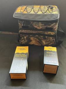 Membrane Solutions Gravity-Fed Water System & Personal Water Filter - 2 Unopened Blue Boxes & Camouflage Bag