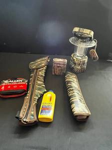 Allen Shell Carrier & Camouflage Gear