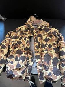 Columbia Camouflage Field Jacket - Size XL w Zip Out Liner