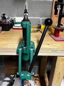 RCBS Summit Single Stage Reloading Press with Knurled Ram Adjustment and Ball-Knob Lever - Press Only