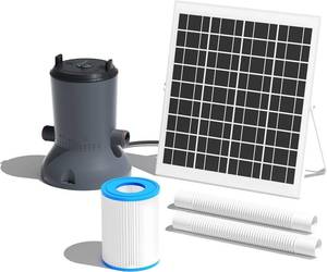 Oyowater 400GPH Solar Cartridge Pump for Above-Ground Pools