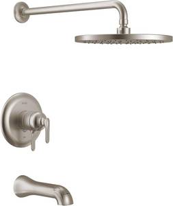 Delta Bonacci 17  Series Dual-Function Rain Bathtub and Shower Faucet Set