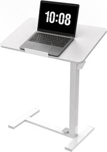 HappyMount Adjustable Mobile Standing Desk with Hidden Wheels