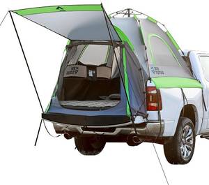 Joytutus Semi-Automatic Truck Bed Tent with Awning