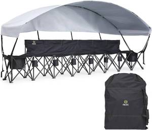 Nice C Portable Folding Bench with Canopy