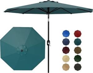 Garvee Life 9 Patio Umbrella (Turquoise Blue)