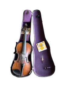 G - Vintage Violin in Case with Bow