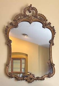 LR - Vintage Ornate Wall Mirror
