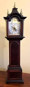 MB - Bombay Company Mantel Clock with World Map Dial