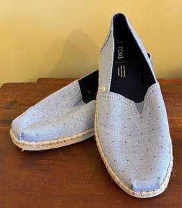 MB - TOMS Alpargata Denim Espadrille Slip-On - US 8 12