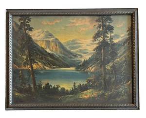 MB - Lake Louise Print by William M. Thompson
