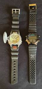 K - The Lost World Jurassic Park & Mystic Lake Alarm Chrono Watches
