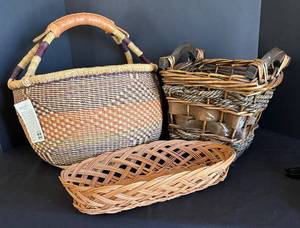 MB - Bolga Kinkalebe Grass Baskets of Africa Basket and More