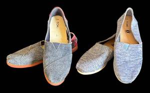 MB - Two Pairs of Toms Shoes Size 8 12