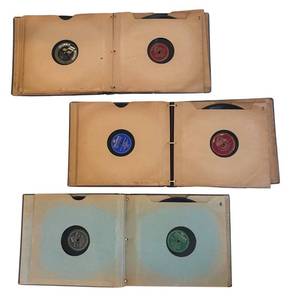 MB - Collection of Vintage Records by Columbia, Victor and More