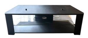 LL - Media Stand with Glass Shelf