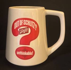 LL - Vintage Schlitz Beer Pitcher