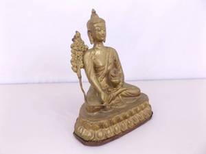 Antique (Quite Old) 7.5&nbspBrass Buddha