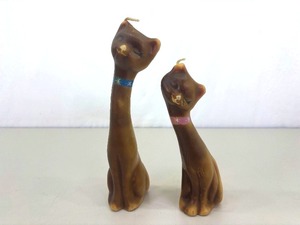 Unused Siamese Cat 11 Wax Candles