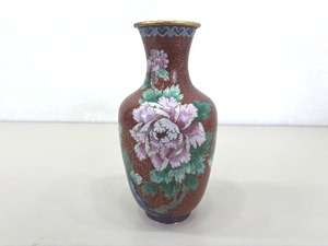 Vintage Cloisonne 10 Vase