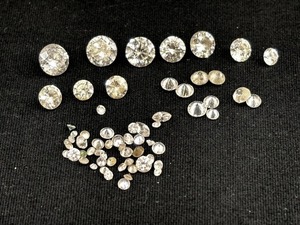 WOW LOT of Tested and Jeweler Verified 1 Carat and Lower Pile of Diamonds