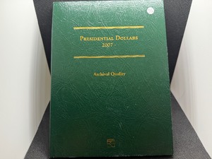 Twenty-One Brilliant Uncirculated Presidential Dollars (2007-2011) in Littleton Album