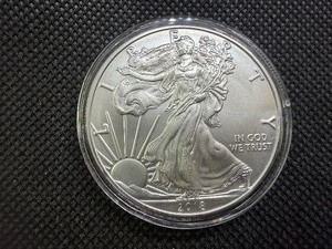 2018 BU 1 Oz. Silver American Eagle