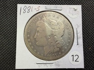 1881-S Morgan Silver Dollar