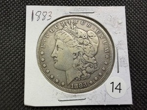 1883 Morgan Silver Dollar