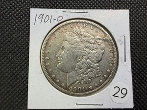 1901-O  Morgan Silver Dollar
