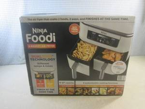 (EW3) Ninja Foodi 2-Basket Air Frye...