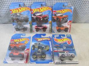 (EC1) 6 Hot Wheels Ford Broncos in ...