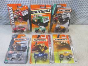 (EC1) 6 Matchbox Ford Broncos in Pa...